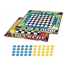Franklin Sports Checkers Y Four In A Row Mat Game ¡diversión
