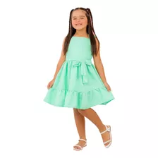 Vestido Infantil Blogueira Natal Ano Novo Presente Mini Diva