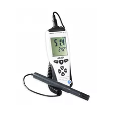 Termo Higrômetro Portátil C/ Sonda Temperatura E Umidade 