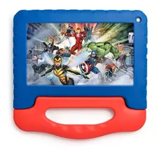 Tablet Multilaser Kids M7 Marvel Avengers 7 32gb Negra/azul Y 2gb De Memoria Ram