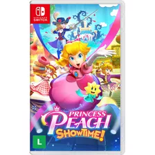 Jogo Princess Peach Showtime Nintendo Switch Midia Fisica