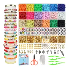 Kit Para Hacer Pulseras De Perlas De Arcilla Polimérica