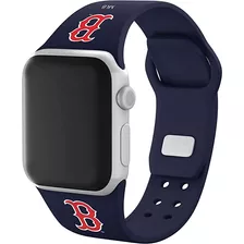 Boston Red Sox Correa De Silicona Para Reloj Deportivo Comp.