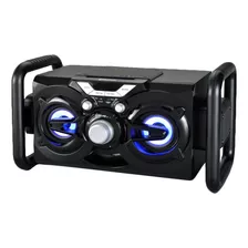 Altavoz Bluetooth Portátil Con Luces Led Y Batería Recargabl 110v