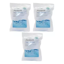 Kit 3 Aquapure Aquatank 125 Ml Bag Trata 500 Litros