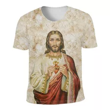 Camiseta Sagrado Coração De Jesus 