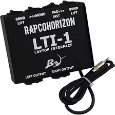 Caja De Interfaz De Laptop Estereo Rapco Horizon Lti-1