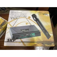 Micrófono Inalambrico Skp Vhf 650