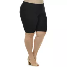 Bermuda Legging Fitness Ciclista Plus Size Short Feminino 
