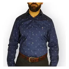 Camisa Brooksfield Bono Nueva Estampado Origami