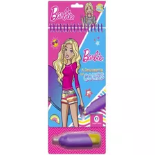 Livro Aquabook Barbie - A Descoberta Das Cores - Pinte Com Água