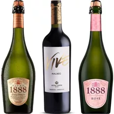 Sidra 1888 X3 + Rose X3 + Vino Vive Malbec X6 -01mercado