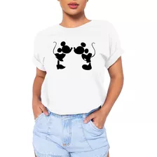 Blusa Blusinha Feminina T Shirt Promoção Minnie Mikey Mous