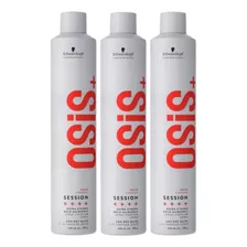 Schwarzkopf Osis+ Session Spray Fixador Forte 500ml (3 Unid)