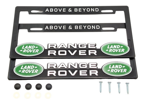 Porta Placas Camioneta Range Rover Land Rover Cubre Pija Kit Foto 3