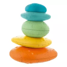 Brinquedo Torre Zen Pedras Empilháveis Eco+ Colorido Chicco
