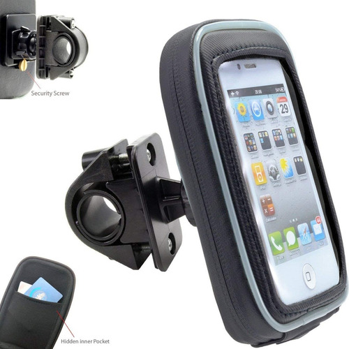 Base Telefono Smartphone Gps En Moto O Bicicleta Impermeable