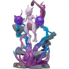 Pokémon - Figura Colecionável De Luxo - Mewtwo Com Luz 35 Cm