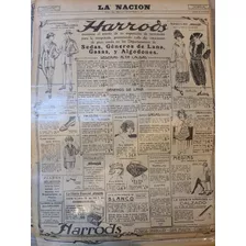 Publicidad Original Año 1921-e125974-harrods-modas - Telas