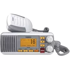 Uniden Um385 Radio Vhf Marina De Montaje Fijo De 25 Vatios, 