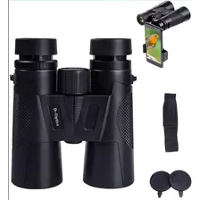 Binoculares 12 X 42 Con Estuche Y Adaptador Para Celular (n