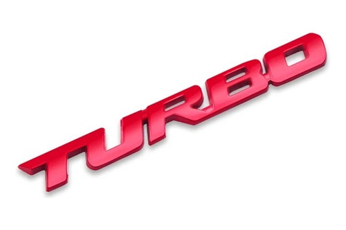 Letras Turbo 3d Auto Emblema Logo Metlico (1 Pieza) Foto 6