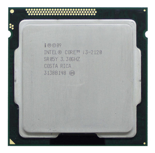 Processador Gamer Intel Core I3-2120 Bx80623i32120 De 2 Núcleos E  3.3ghz De Frequência Com Gráfica Integrada