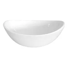 Bacha Baño Apoyo Ovalada Vanitory Oval Daccord Luna 32x25 Cm Blanca Bach0loz 18