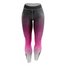 Calça Legging Missy Fitness Academia Rosa Degrade