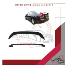 Coleta Spoiler Tapa Baul Honda Civic 2001-2005 Sedan