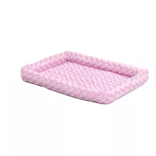 Cama Mullida Lavable Para Perros Ideal Para Jaulas Color Ros