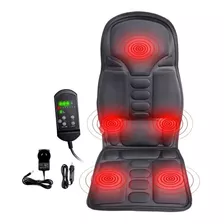 Masajeador De Espalda Electrico Asiento Casa Auto Portatil 