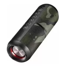 Alto-falante Pulse Wave 2 Portátil Com Bluetooth Waterproof Camuflado 