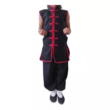 Kit Infantil Uniforme De Kung Fu Colete+calça