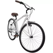 Bicicleta Confort Sienna 7 Velocidades Rin 27.5 Huffy 26760 Color Gris