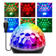 Globo Bola Maluca Luz Led Rgb Usb Mini Iluminação Festa