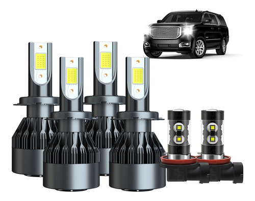 H7 Kit De Faros Delanteros Led De 6 Lados Para Bmw X1 X3 X5 BMW 7-Series