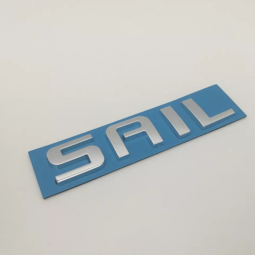 Emblema Sail Chevrolet Insignia Letras Cromadas Con Adhesivo Foto 3