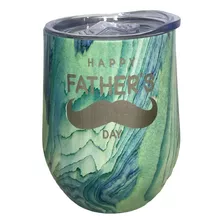 Vaso Termo 12oz Acero Inoxidable Dia Del Padre Feliz Papá 7