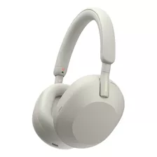 Sony Wh-1000xm5 Sem Fio Com Cancelamento De Ruídos Platinum Silver