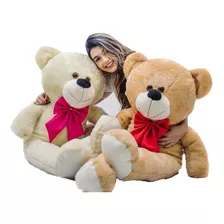 Urso Gigante Personalizado Toddy Bicho Pelúcia 110cm Brinde