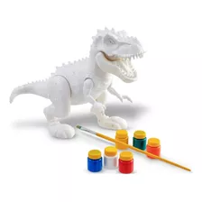 Brinquedo Dinossauro Para Colorir C Boca Articulada Infantil