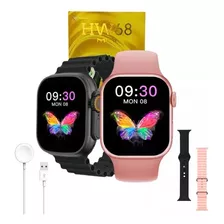 Relógio Smartwatch Hw68 Mini 41mm Masculino E Feminino