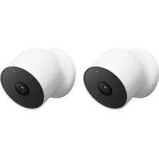 Google Nest Cam 2x Sem Fio Câmera Interna | Externa - Branca