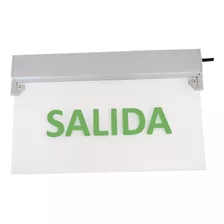 Señalética De Emergencia Led Salida 5w