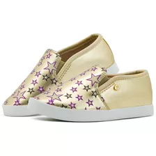 Tenis Zapato Moda Casual Niña Coqueta Estrellas 15-21.5