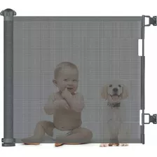 Puerta De Seguridad Para Niños Retráctil Para Bebés 86*150cm