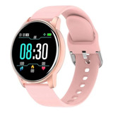 Smartwatch Makibes Zl01 1.3  Caja 44.7mm De  Plástico Pc  Pink, Malla  Pink De  Silicona