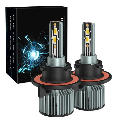 Kit De Focos Led 12000lm 80w H11 9005 9006 H4 Para Dodge Ged