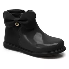 Bota Infantil Menina Klin Miss Preta